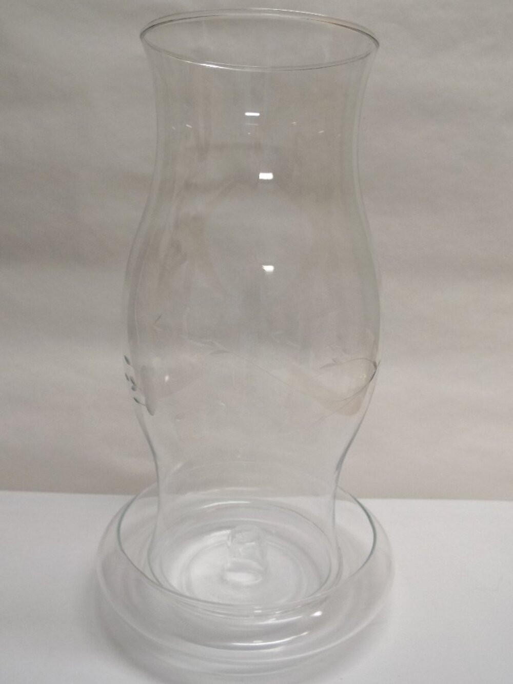 VINTAGE Princess House Heritage 2 Piece Hurricane Candle Holder Lamp Centerpiece